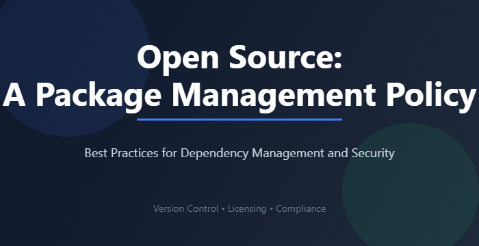 os package management policy